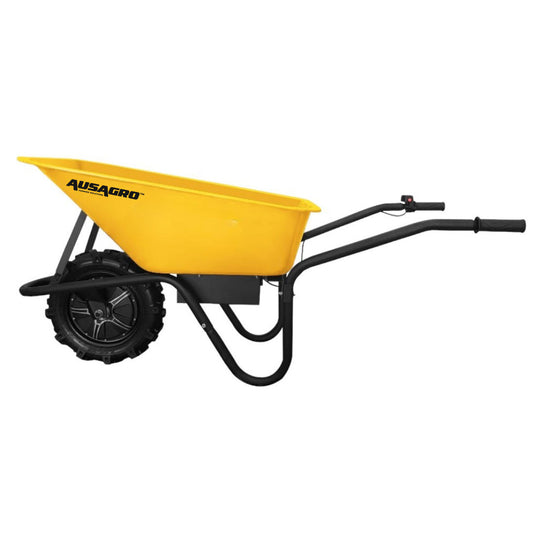 80L Electric Wheel Barrow With 500W Brushless DC Motor & 150kg Load Capacity